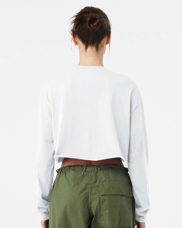 Bella+Canvas 6501 - FWD Fashion Women's Crop Long Sleeve Tee