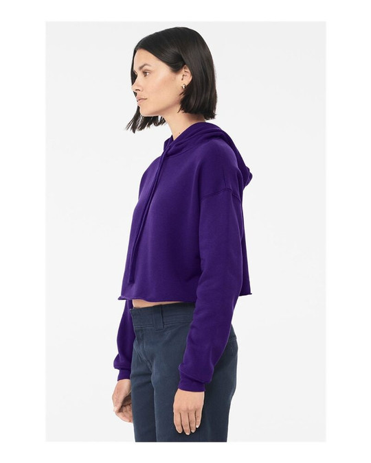 Bella+Canvas 7502 - Women's Cropped Fleece Hoodie