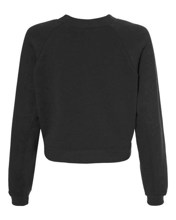 Bella+Canvas 7505 - Suéter de Lana con Mangas Raglán para Mujer