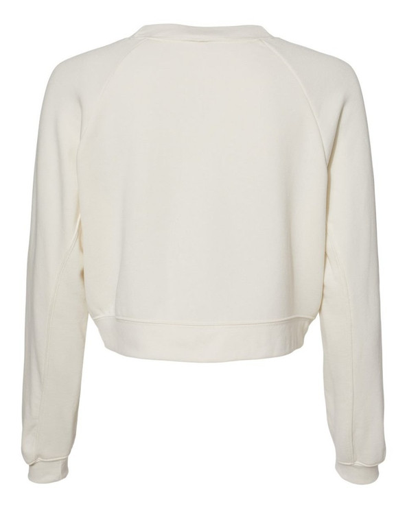 Bella+Canvas 7505 - Suéter de Lana con Mangas Raglán para Mujer