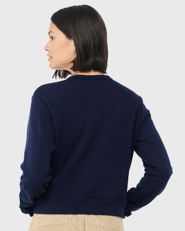 Bella+Canvas 7511 - Women's Sponge Fleece Classic Crewneck Sweatshirt
