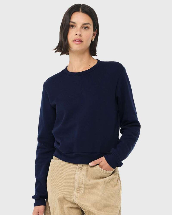 Bella+Canvas 7511 - Women's Sponge Fleece Classic Crewneck Sweatshirt