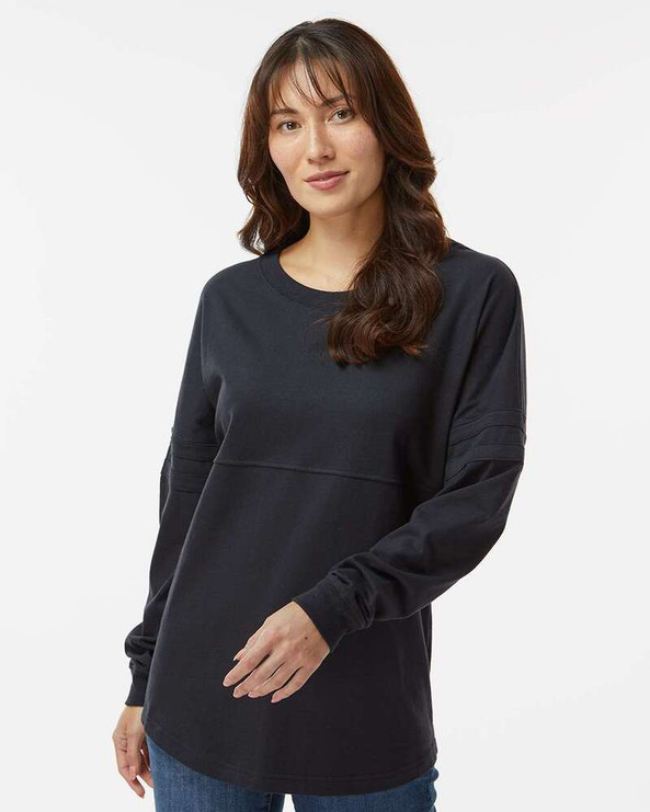 Boxercraft BW3514 - Women's Pom Pom Long Sleeve Jersey T-Shirt