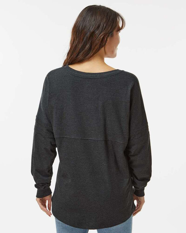 Boxercraft BW3514 - Women's Pom Pom Long Sleeve Jersey T-Shirt