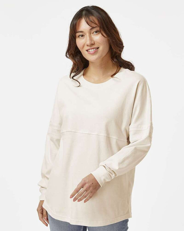 Boxercraft BW3514 - Women's Pom Pom Long Sleeve Jersey T-Shirt