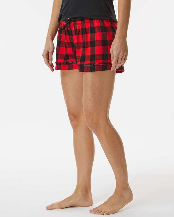 Boxercraft BW6501 - Women's Flannel Shorts