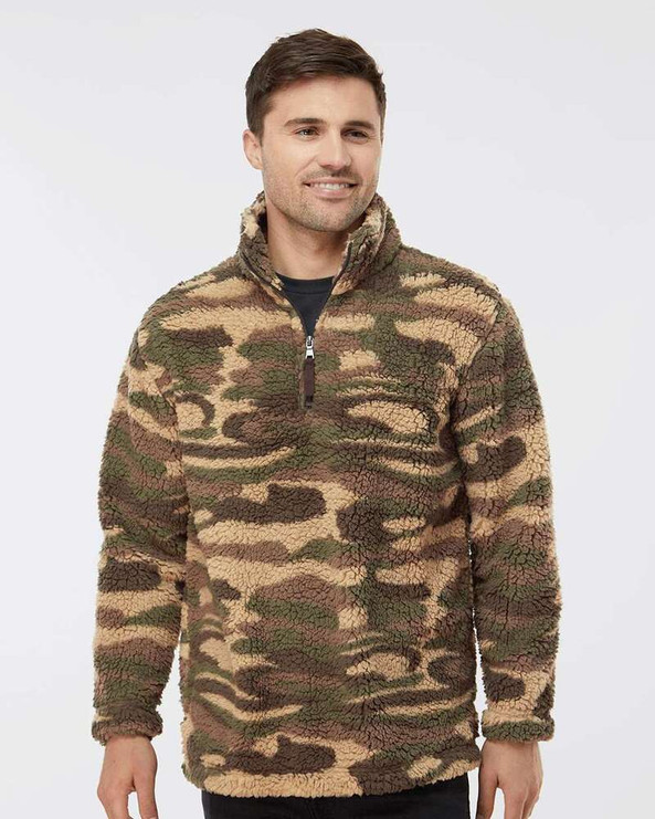 Boxercraft Q10 - UNISEX SHERPA 1/4 ZIP PULLOVER