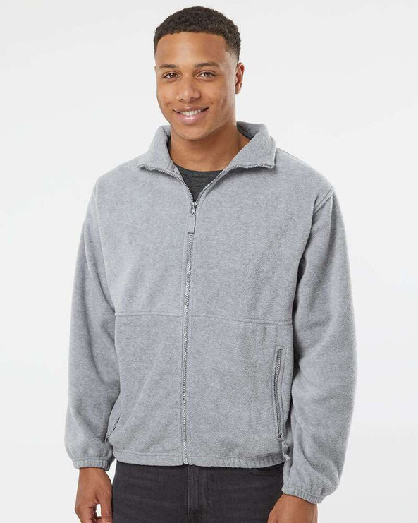 Burnside 3062 - Chaqueta Polar Fleece con cremallera completa