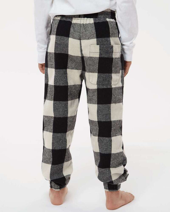 Burnside 4810 - Youth Flannel Joggers