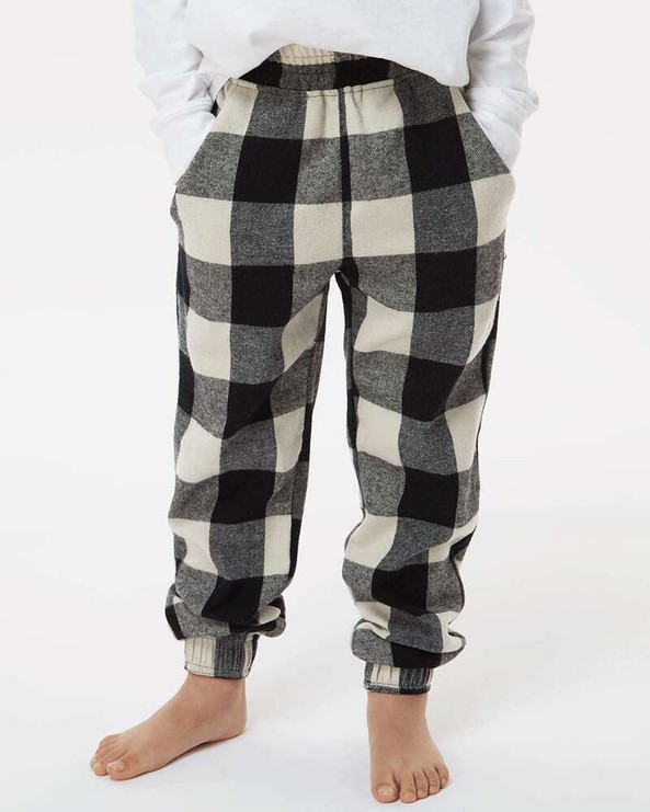 Burnside 4810 - Youth Flannel Joggers