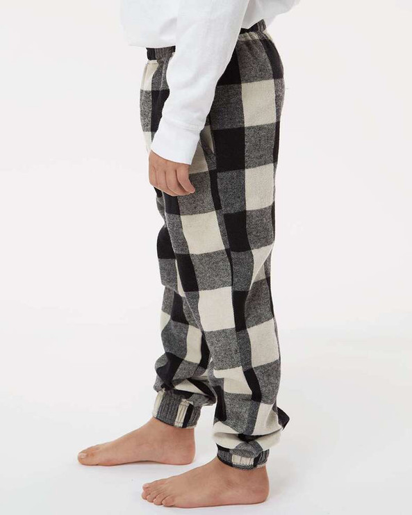 Burnside 4810 - Youth Flannel Joggers