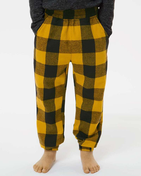 Burnside 4810 - Youth Flannel Joggers