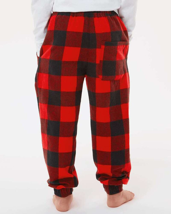 Burnside 4810 - Youth Flannel Joggers