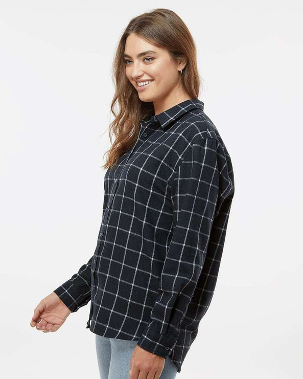 Burnside 5215 - Women's Boyfriend Flannel