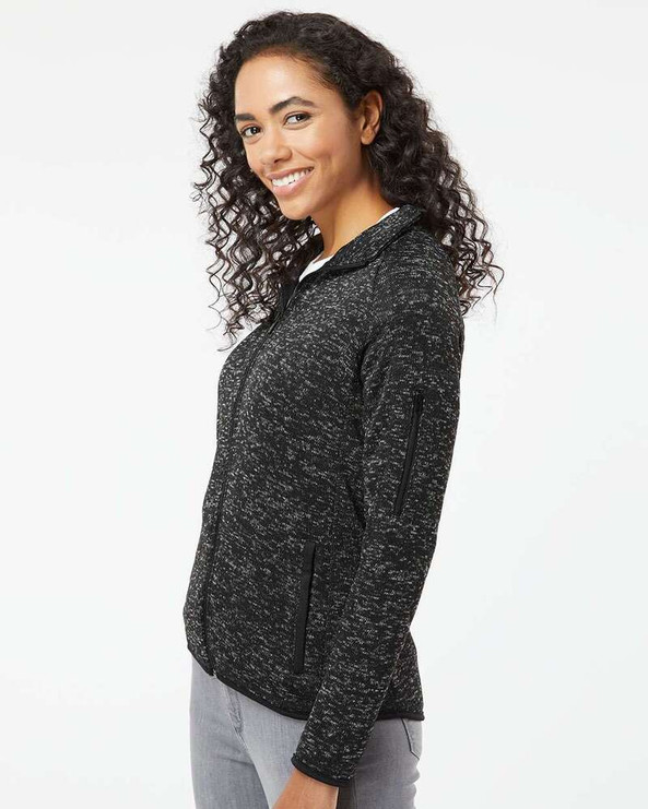 Burnside 5901 - Women's Sweater Knit Jacket