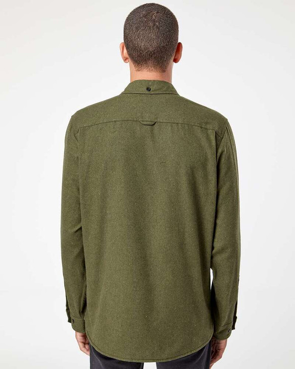 Burnside 8200 - Long Sleeve Solid Flannel Shirt