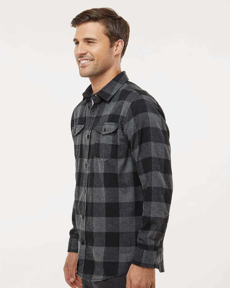 Burnside 8210 - MEN'S WOVEN PLAID FLANNEL