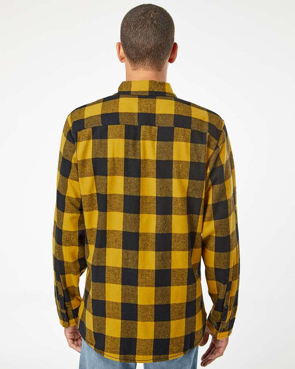 Burnside 8210 - MEN'S WOVEN PLAID FLANNEL