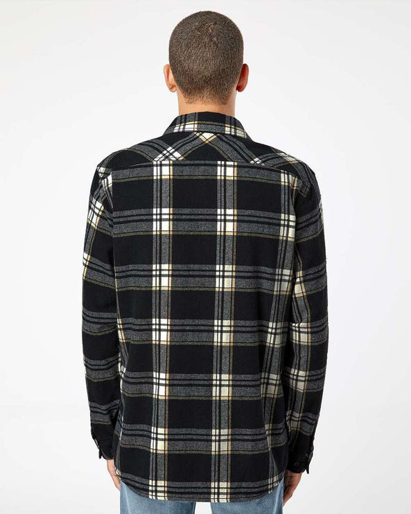 Burnside 8212 - Open Pocket Long Sleeve Flannel Shirt