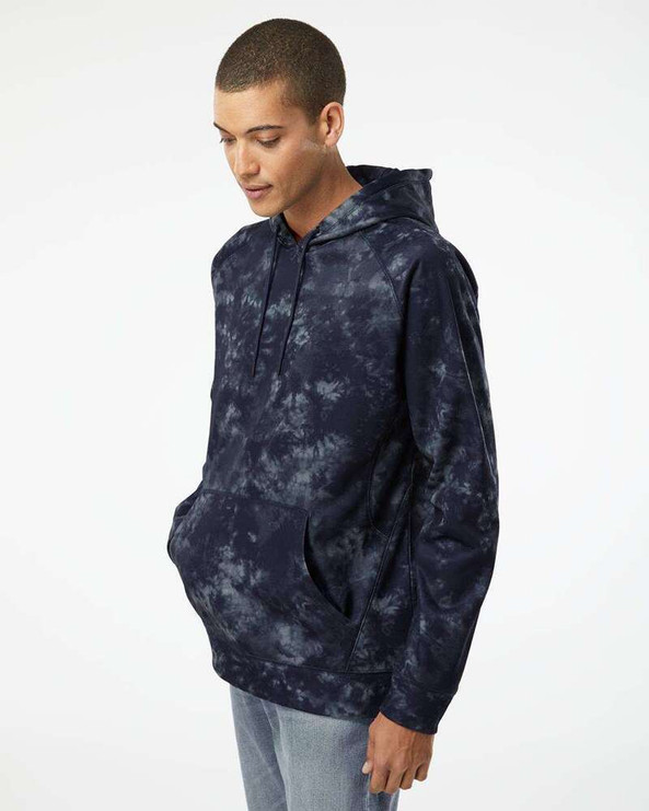 J. America 8670 - Polyester Hooded Pullover Sweatshirt