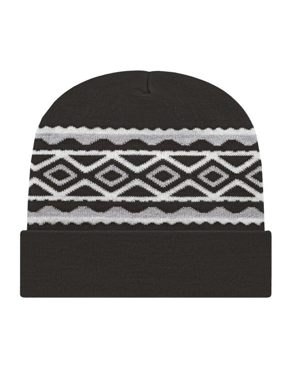 CAP AMERICA RKD12 - USA- Made Diamond Cuffed Beanie