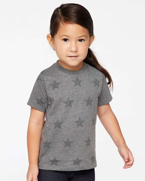 Code Five 3029 - Toddler Star Print Tee