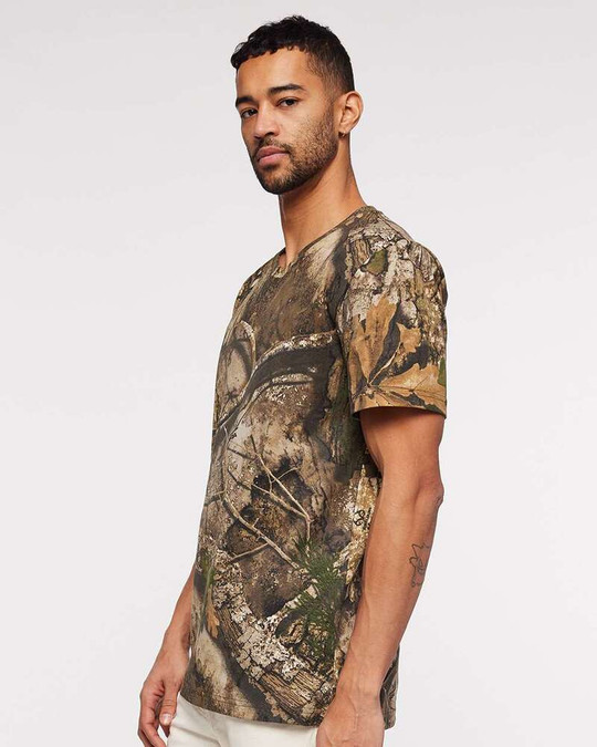 Code V 3980 - Camiseta de manga corta con camuflaje Realtree®