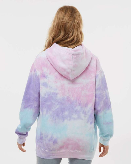 Colortone 8777 - Tie-Dyed Hooded Sweatshirt