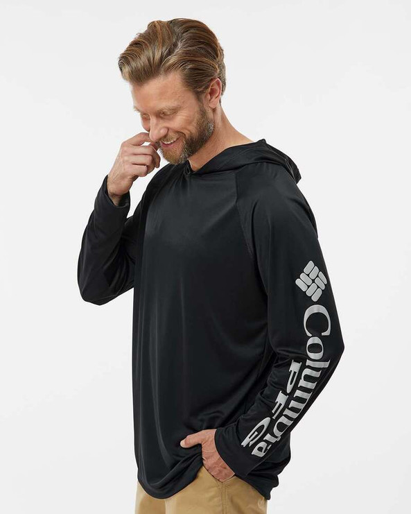 Columbia 212482 - PFG Terminal Tackle™ Hooded Long Sleeve T-Shirt