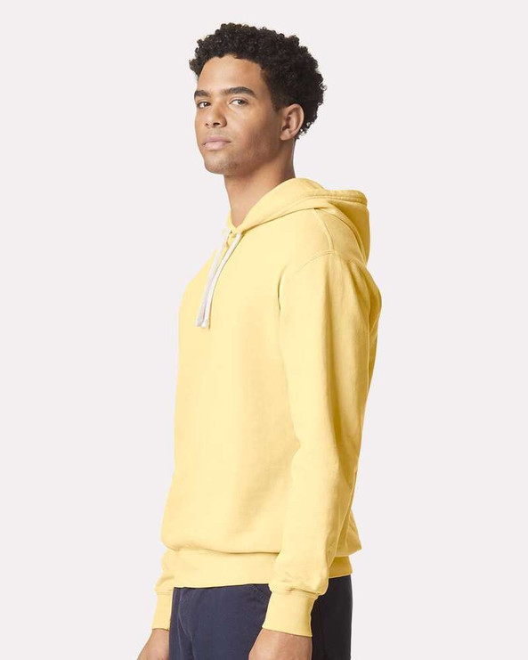 Badger 1467 - Fusion Colorblock Polyester Fleece Hooded Pullover
