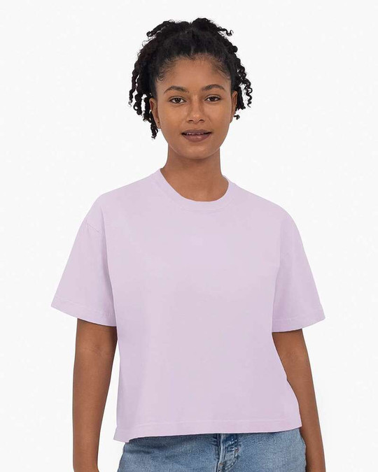 Comfort Colors 3023CL - Camiseta Cuadrada de Peso Pesado para Mujer