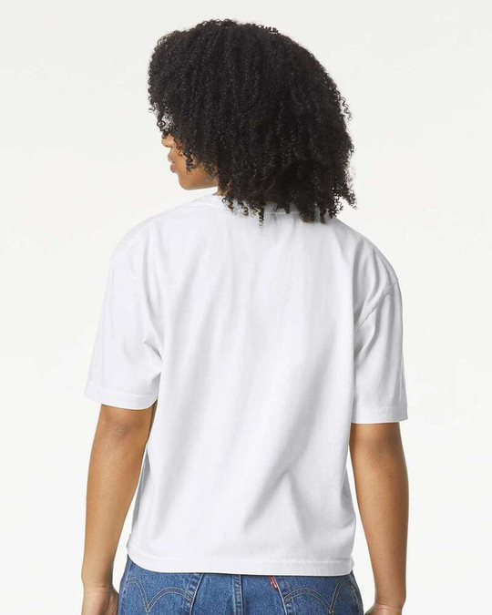 Comfort Colors 3023CL - Camiseta Cuadrada de Peso Pesado para Mujer