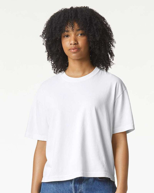 Comfort Colors 3023CL - Camiseta Cuadrada de Peso Pesado para Mujer