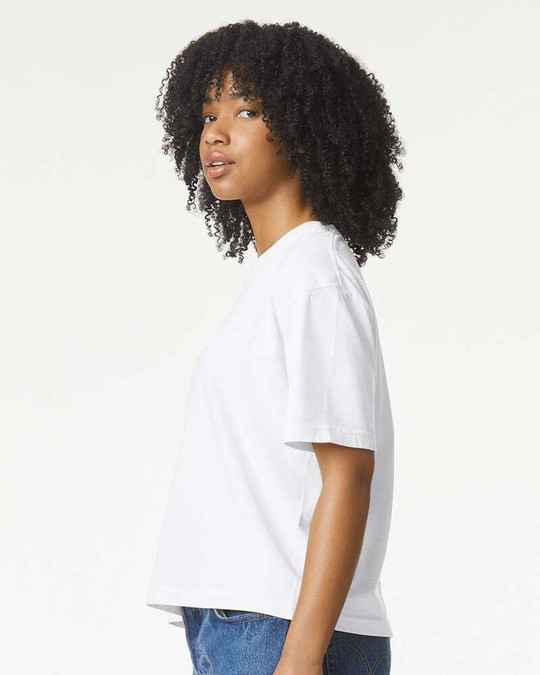 Comfort Colors 3023CL - Camiseta Cuadrada de Peso Pesado para Mujer