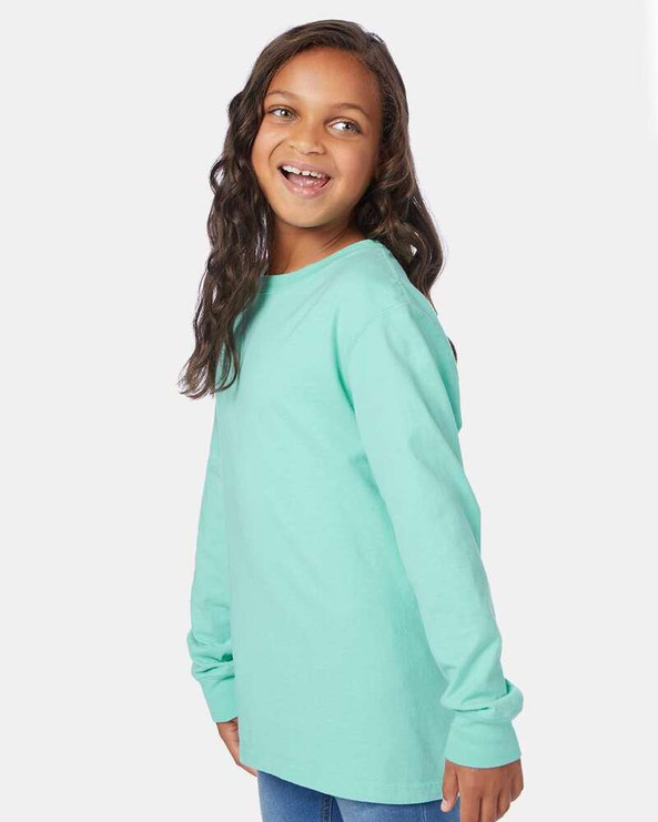 ComfortWash by Hanes GDH275 - Garment-Dyed Youth Long Sleeve T-Shirt