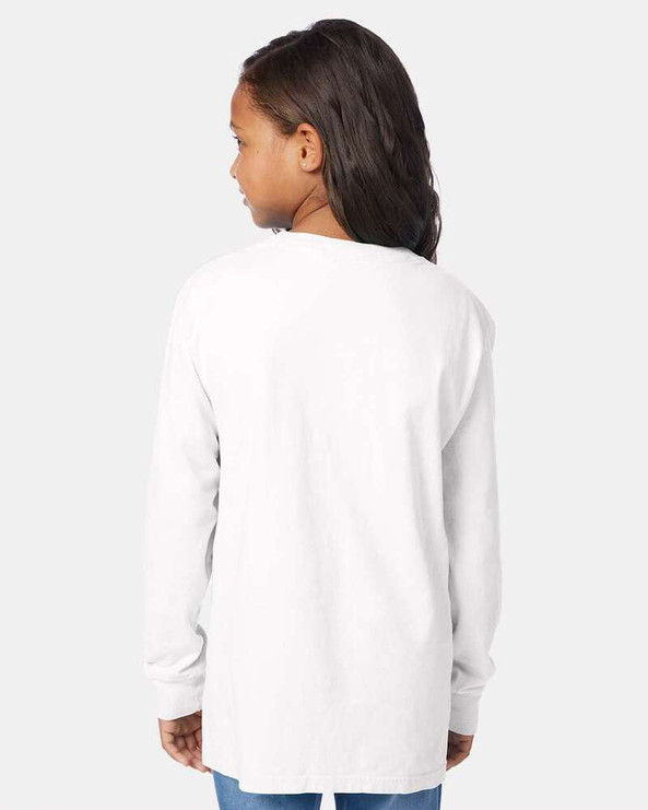 ComfortWash by Hanes GDH275 - Garment-Dyed Youth Long Sleeve T-Shirt