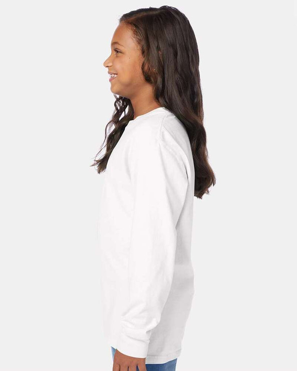 ComfortWash by Hanes GDH275 - Garment-Dyed Youth Long Sleeve T-Shirt