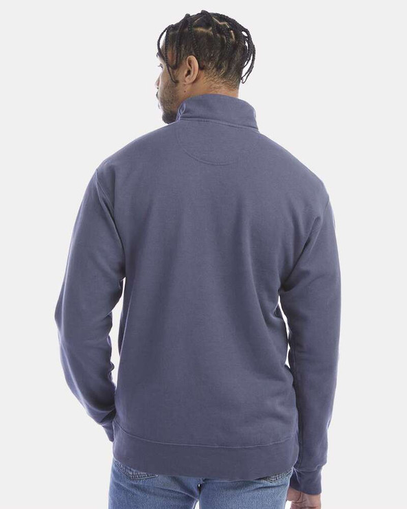 ComfortWash by Hanes GDH425 - Garment-Dyed Quarter-Zip Sweatshirt