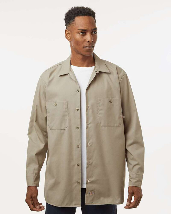 Dickies L535 - Industrial Long Sleeve Work Shirt
