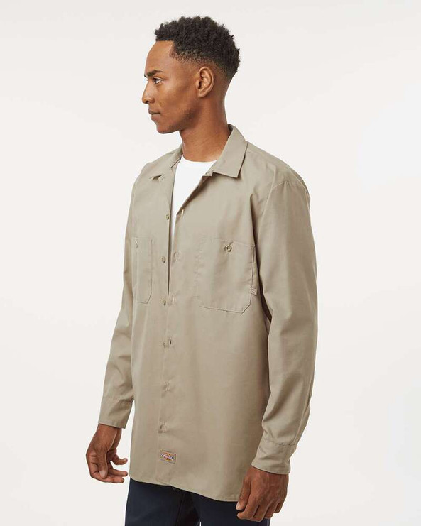 Dickies L535 - Industrial Long Sleeve Work Shirt