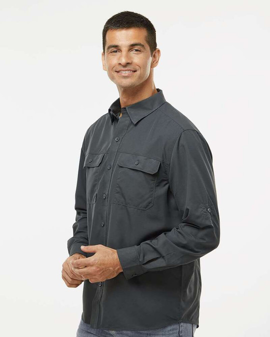 Dri Duck 4441 - Camisa Tejida Crossroad