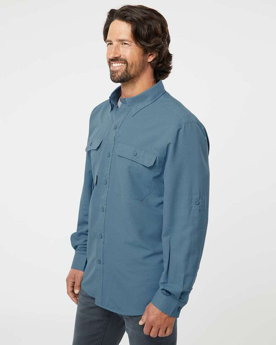 Dri Duck 4441 - Camisa Tejida Crossroad