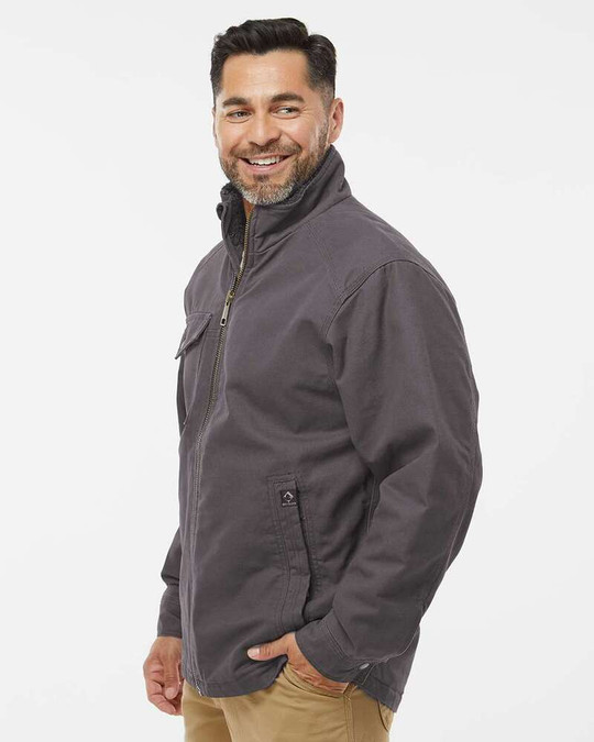 Dri Duck 5037 - Chaqueta de Lona Endeavor Canyon Cloth con Forro Sherpa