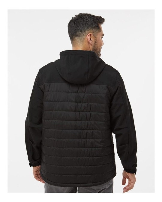 Dri Duck 5324 - Chaqueta Acolchada Soft Shell Pinnacle