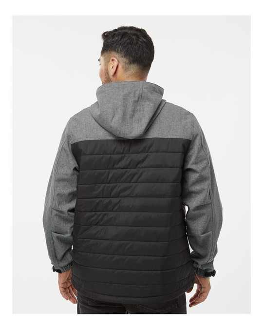 Dri Duck 5324 - Chaqueta Acolchada Soft Shell Pinnacle