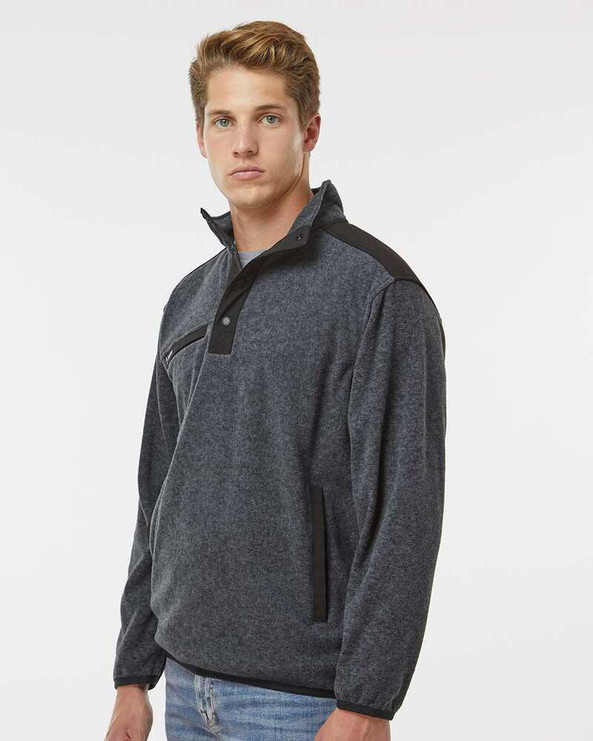 DRI DUCK 7353 - Ranger Melange Fleece Pullover