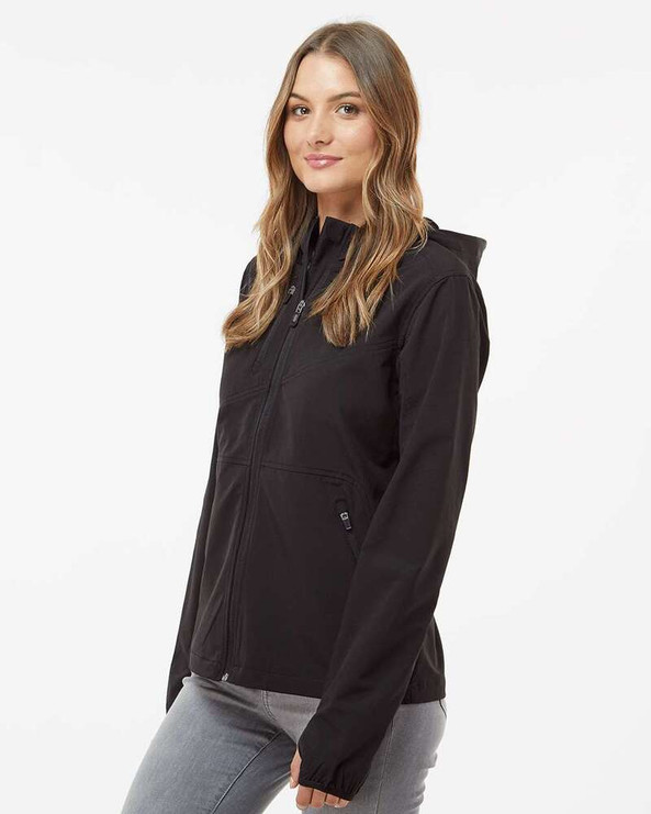 DRI DUCK 9411 - Women's Ascent Soft Shell Hooded Jacket