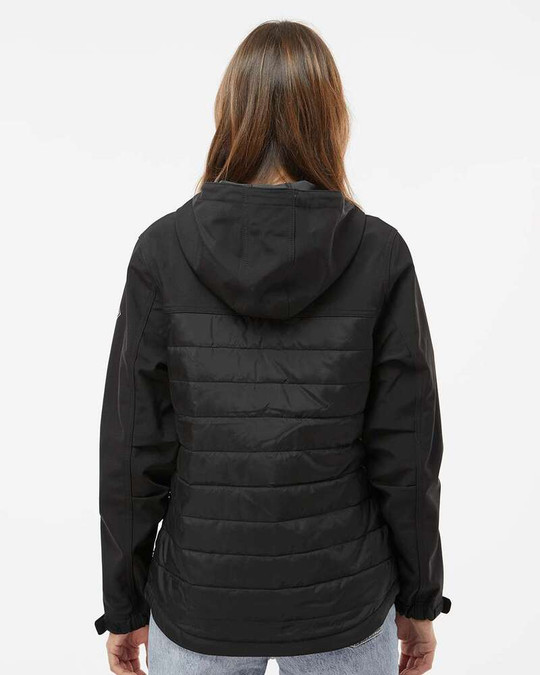 Dri Duck 9415 - Chaqueta Acolchada Soft Shell Vista para Mujer