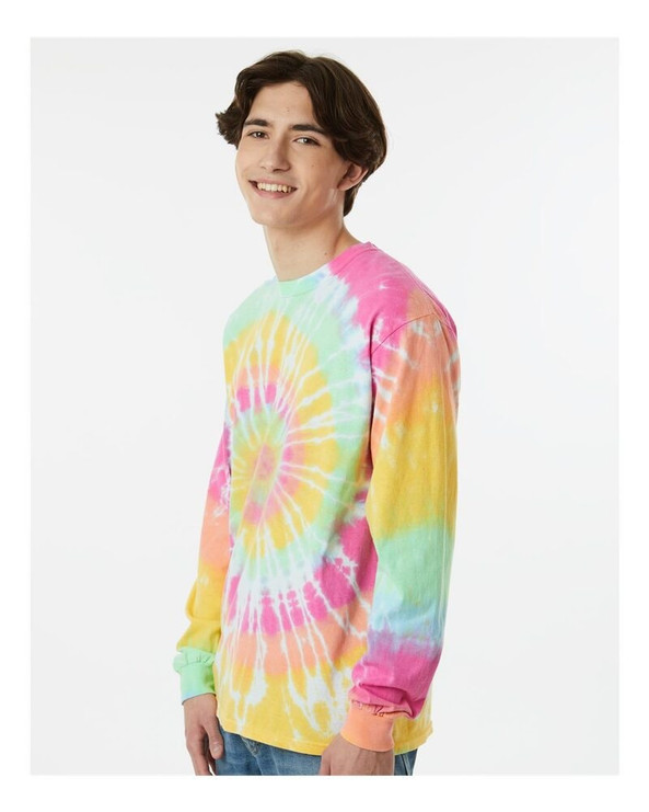 Dyenomite 240MS - Adult Multi-Spiral Long Sleeve Tee