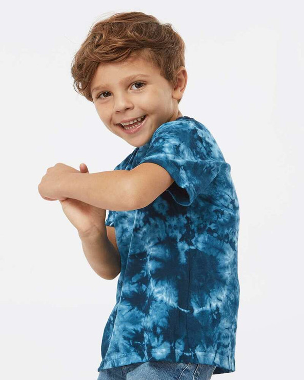 Dyenomite 330CR - Toddler Crystal Tie-Dyed T-Shirt